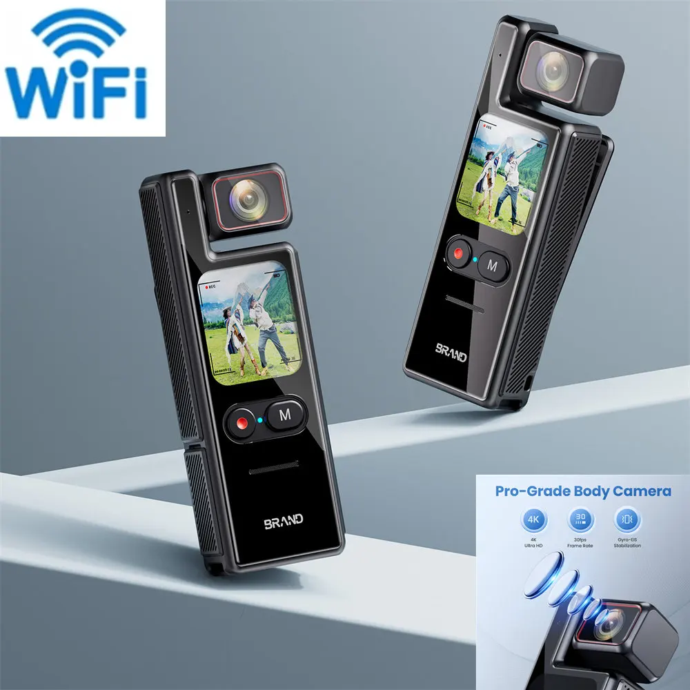 WiFi Magnetic Mini Cam Wearable 4K HD Body Camera Waterproof Action Cam Auto-Flip Lens Camcorders for Riding Travel Record
WiFi Magnetic Mini Cam Wearable 4K HD Body Camera Waterproof Action Cam Auto-Flip Lens Camcorders for Riding Travel Record