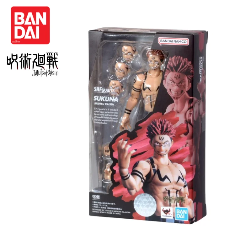 Bandai S.h.figuarts In Stock Original Jujutsu Kaisen Ryomen Sukuna Figurine 100% Genuine Funko Pop Ornaments Action Figure Model
Bandai S.h.figuarts In Stock Original Jujutsu Kaisen Ryomen Sukuna Figurine 100% Genuine Funko Pop Ornaments Action Figure Model
