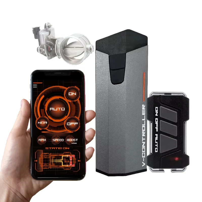 Exhaust Valve Electric Flap Vacuum Valve Aftermarket Muffler with App Remote Control
Exhaust Valve Electric Flap Vacuum Valve Aftermarket Muffler with App Remote Control