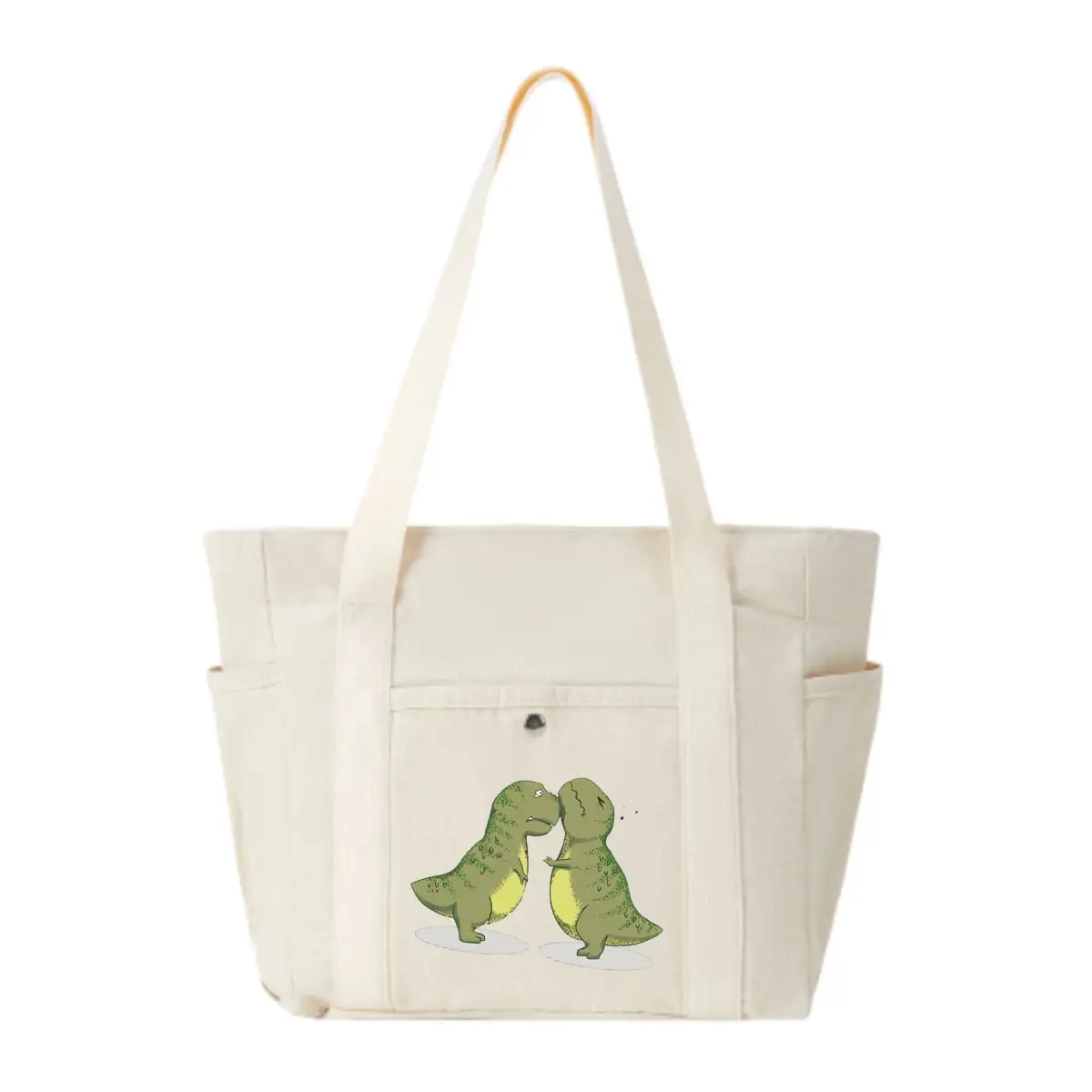 Kissing Dinosaurs Graphic Multi-pocket Female Bag Shopping Travel Lady Handbag
Kissing Dinosaurs Graphic Multi-pocket Female Bag Shopping Travel Lady Handbag