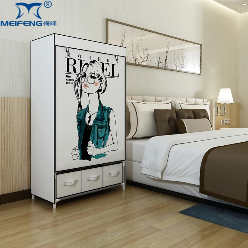 Reinforced Steel Tube Wardrobe - Heavy Duty Foldable Fabric Closet for Small Apartments, Space Saving Hanging Storage Cabinet
Reinforced Steel Tube Wardrobe - Heavy Duty Foldable Fabric Closet for Small Apartments, Space Saving Hanging Storage Cabinet