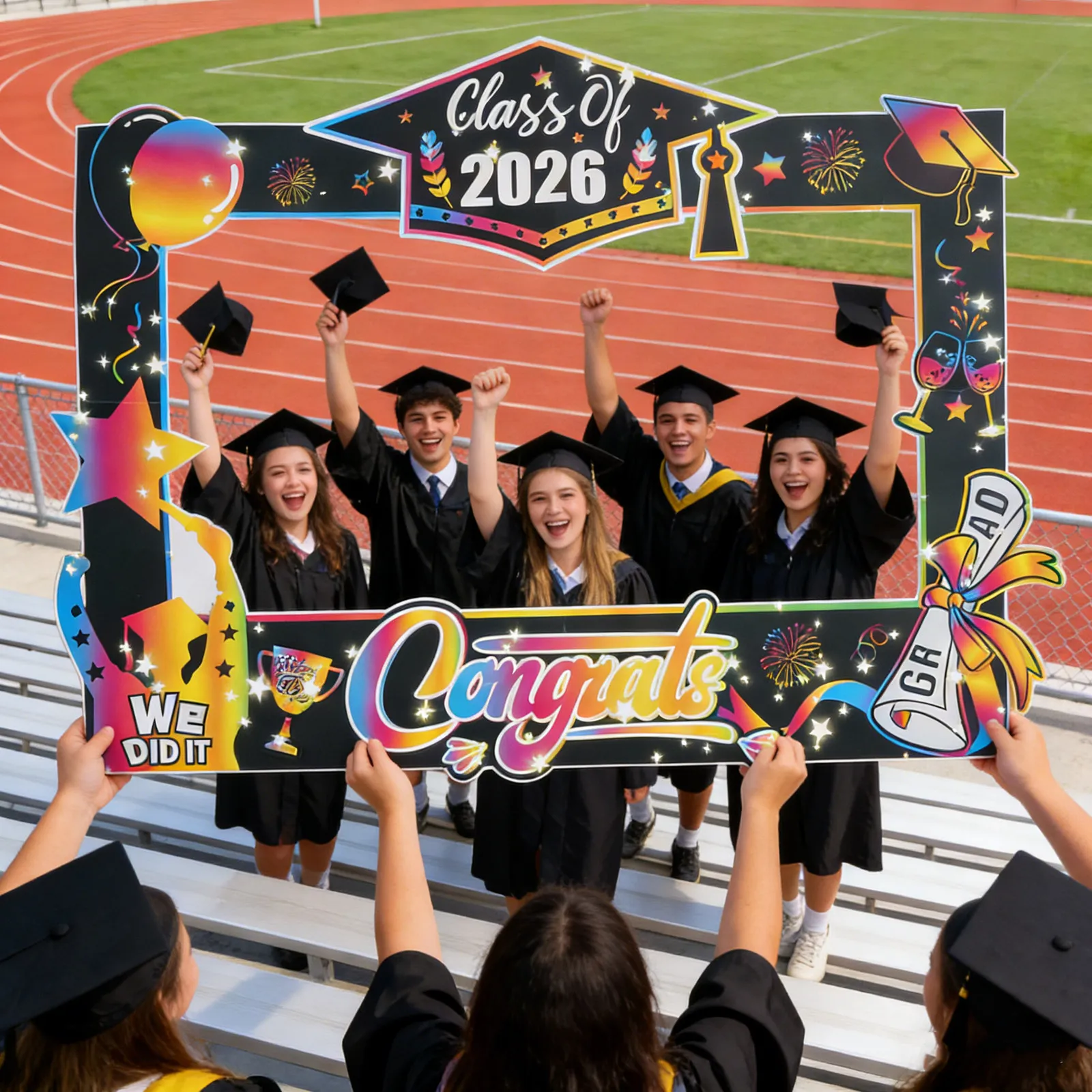 Graduation Photo Props Frame 31.5 X 23.62 Large Black Gold Graduation Selfie Decoration 2026 High School College
Graduation Photo Props Frame 31.5 X 23.62 Large Black Gold Graduation Selfie Decoration 2026 High School College