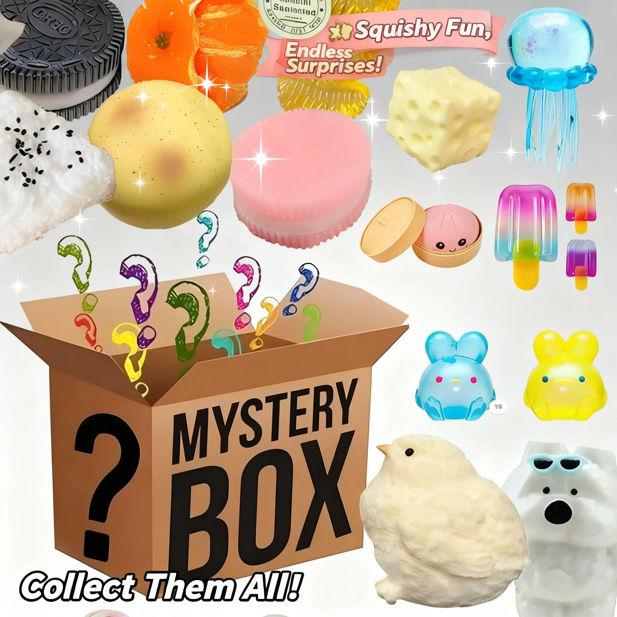 Kawaii Cat Paw Mystery Blind Box Mochi Squishy Toy Simulated Food Cute Squeeze Foot Antistress Stress Relief Fidget
Kawaii Cat Paw Mystery Blind Box Mochi Squishy Toy Simulated Food Cute Squeeze Foot Antistress Stress Relief Fidget