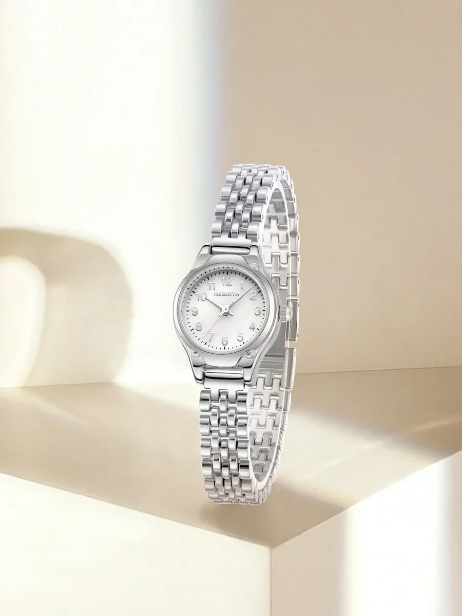 Elegant Small Quartz Watch For Women Stainless Steel Band Daily Wear
Elegant Small Quartz Watch For Women Stainless Steel Band Daily Wear