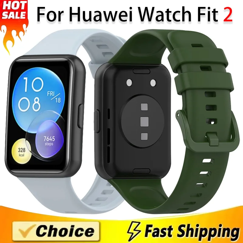 Оригинальный силиконовый ремешок для Huawei Watch Fit 2, активный ремешок для умных часов, браслет, ремешок для часов Huawei watch fit2, аксессуары Correa
Оригинальный силиконовый ремешок для Huawei Watch Fit 2, активный ремешок для умных часов, браслет, ремешок для часов Huawei watch fit2, аксессуары Correa