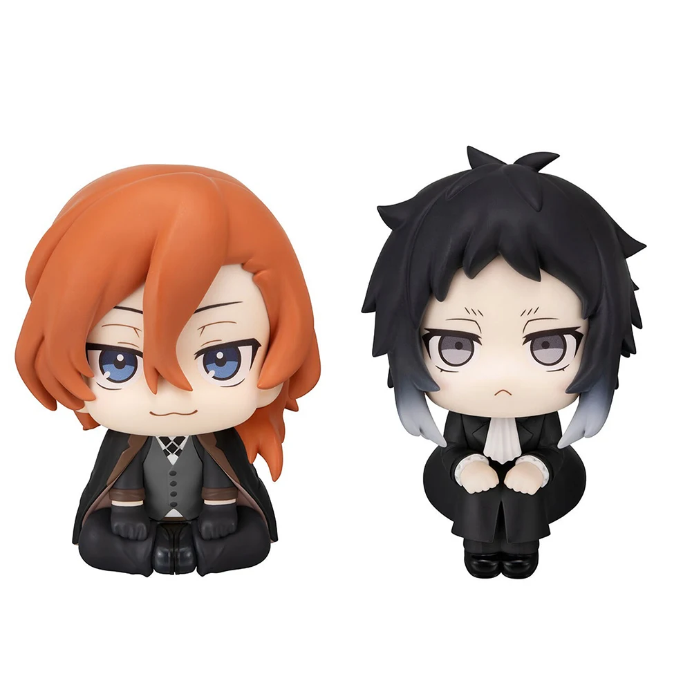 BSD Anime Figure Dazai Osamu Nakahara Chuuya Action figure kawaii Q edition Akutagawa Ryunosuke figure Model toy Collection Gift
BSD Anime Figure Dazai Osamu Nakahara Chuuya Action figure kawaii Q edition Akutagawa Ryunosuke figure Model toy Collection Gift