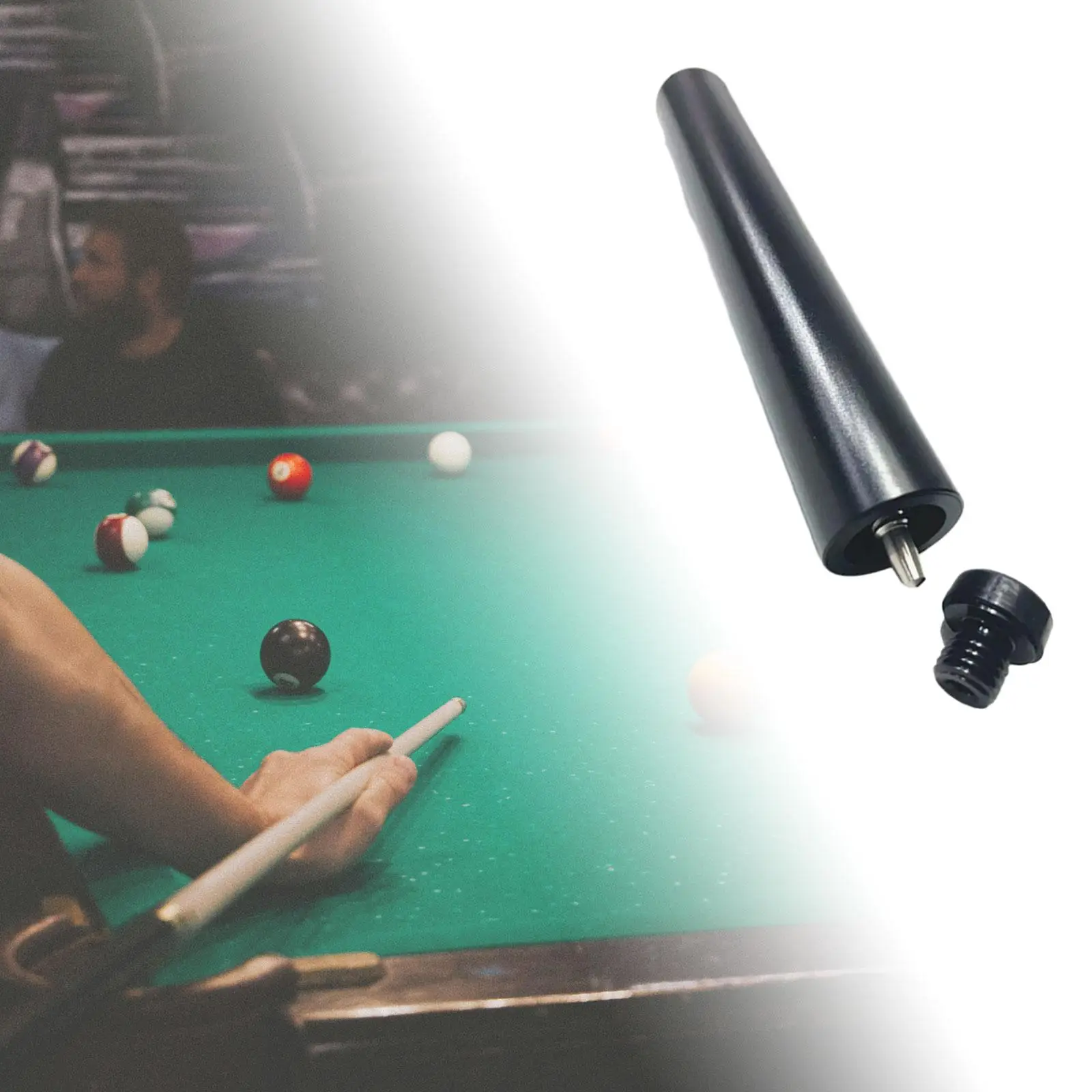 Compact Pool Cue Extension Durable Aluminum Billiards Cue Butt End Extender for Snooker and Billiard Accessories
Compact Pool Cue Extension Durable Aluminum Billiards Cue Butt End Extender for Snooker and Billiard Accessories
