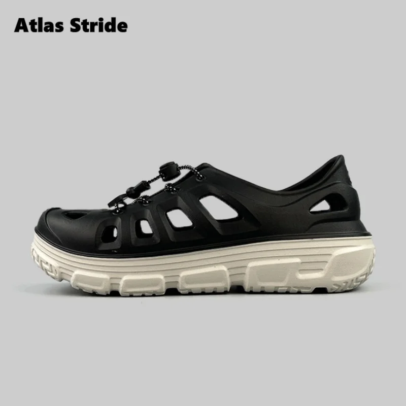 Men's Black Hollow-Out EVA Water Shoes Drawstring Closure Anti-Skid Lightweight Quick-Dry for Beach Outdoor Casual Daily Shoes
Men's Black Hollow-Out EVA Water Shoes Drawstring Closure Anti-Skid Lightweight Quick-Dry for Beach Outdoor Casual Daily Shoes