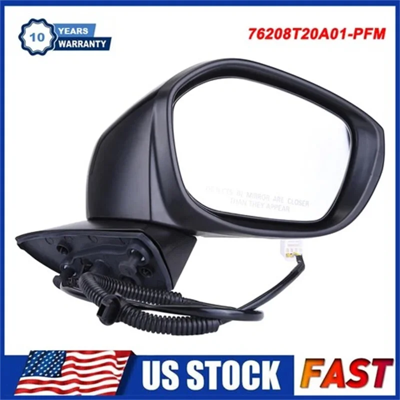 3 pins Power Adjust Black Mirror Right Passenger Side Compatible for Honda Civic 2022 2023
3 pins Power Adjust Black Mirror Right Passenger Side Compatible for Honda Civic 2022 2023