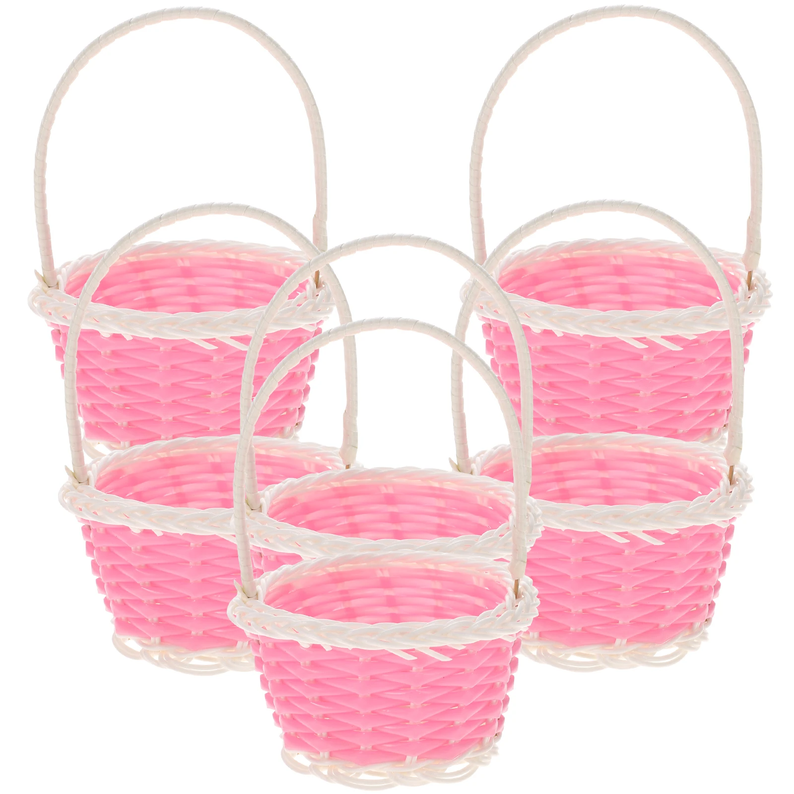 6 Pcs Miniature Plastic Baskets Woven Design Chic Small Wicker Easter Gift Toys Decor Craft Party Favors Storage
6 Pcs Miniature Plastic Baskets Woven Design Chic Small Wicker Easter Gift Toys Decor Craft Party Favors Storage