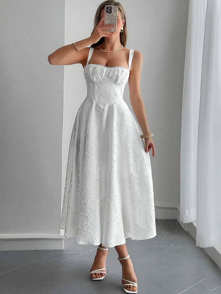 Ele Holiday Sle ter Dr Длинная однотонная женская юбка-миди на бретельках VU Ne Лето из полиэстера трапециевидной формы Dr
Ele Holiday Sle ter Dr Длинная однотонная женская юбка-миди на бретельках VU Ne Лето из полиэстера трапециевидной формы Dr