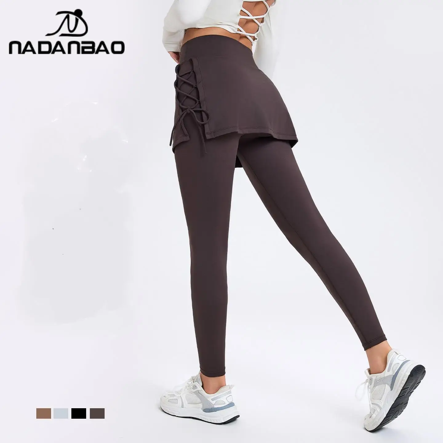 Nadanbao Women's Sports Yoga Pants Tight Hip Covering A-Version Trousers High Waist Hip Lifting Legging Casual Fitness Bottoms
Nadanbao Women's Sports Yoga Pants Tight Hip Covering A-Version Trousers High Waist Hip Lifting Legging Casual Fitness Bottoms