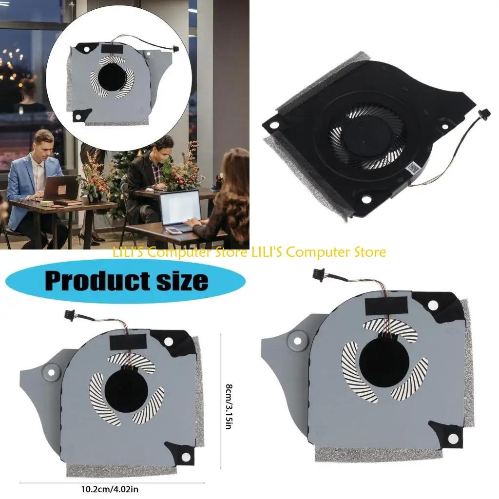 A52B для DellInspiron G7 7790 G5-5590 5590 VGA охлаждающие вентиляторы для процессора и графического процессора ноутбука DC5V
A52B для DellInspiron G7 7790 G5-5590 5590 VGA охлаждающие вентиляторы для процессора и графического процессора ноутбука DC5V