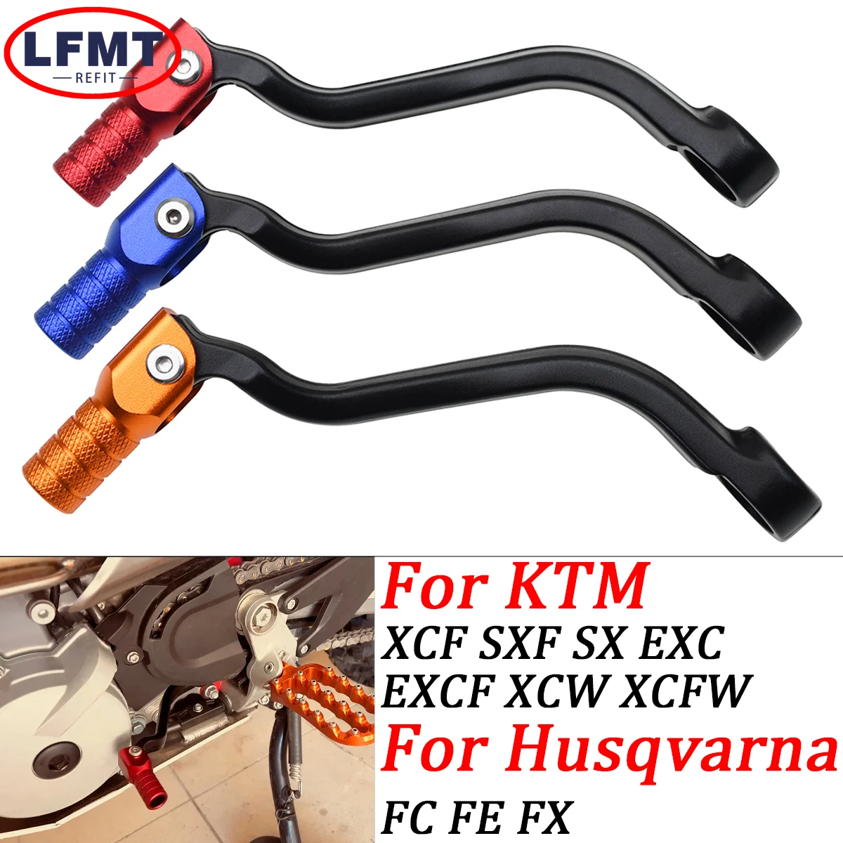 CNC Forged Gear Shift Lever For GasGas EX EC MC 125 250 300 EC300 EXF ECF MCF 250 300 350 400 450 2021 2022 2023 EXC EXCF Parts
CNC Forged Gear Shift Lever For GasGas EX EC MC 125 250 300 EC300 EXF ECF MCF 250 300 350 400 450 2021 2022 2023 EXC EXCF Parts