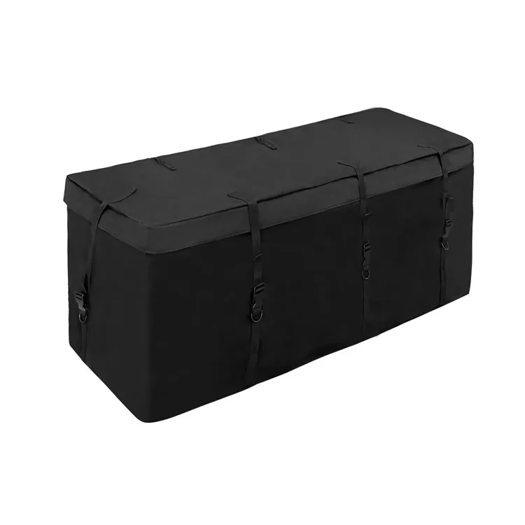 600D Waterproof Oxford Fabric Car Cargo Rack Storage Bag, 53 Inch & 59.06 Inch Length Black
600D Waterproof Oxford Fabric Car Cargo Rack Storage Bag, 53 Inch & 59.06 Inch Length Black