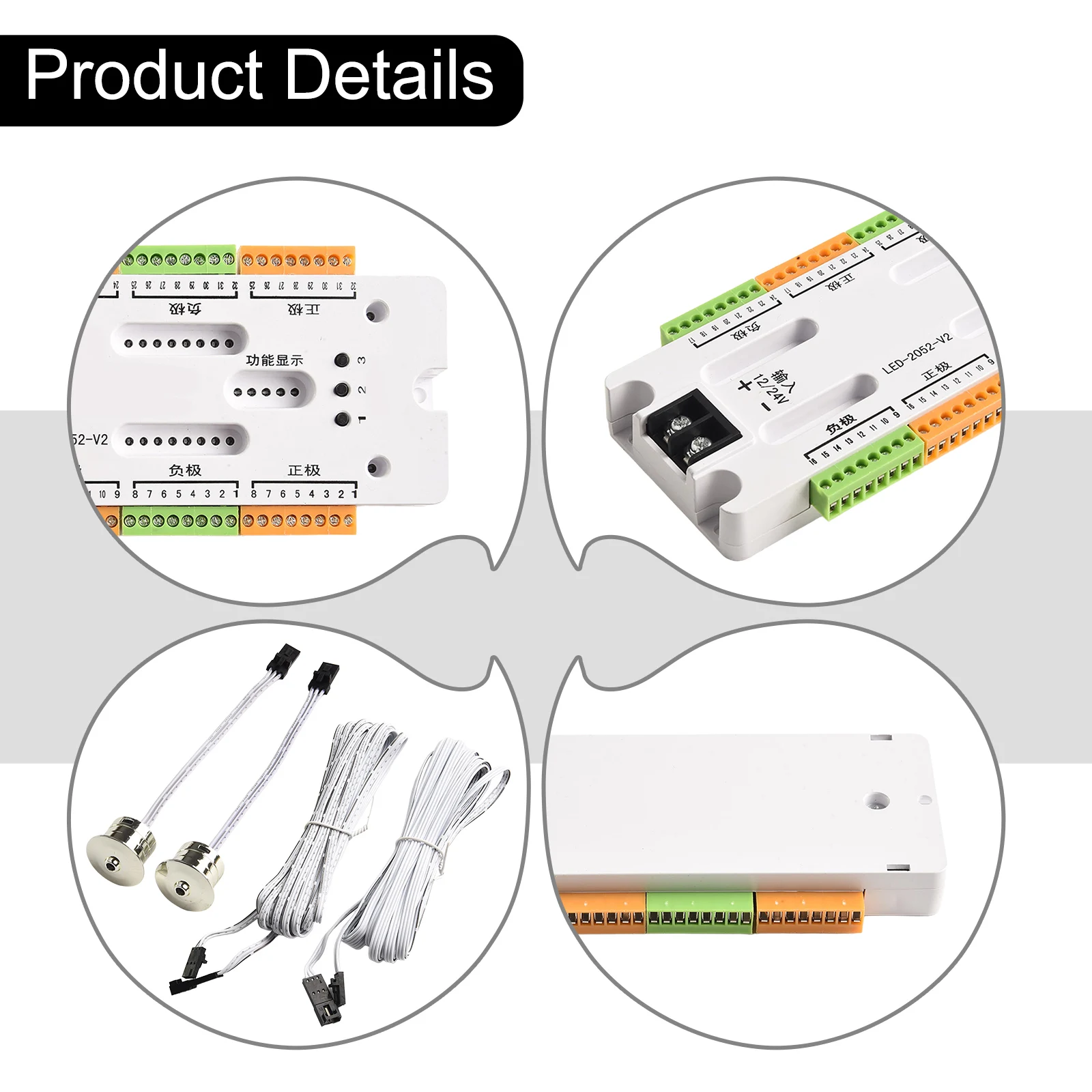 Sensor Stair LED Controller Dimmer 32 Channel Adjustable Automatic Illumination DC12V/DC24V Smart ≤350w Brand New
Sensor Stair LED Controller Dimmer 32 Channel Adjustable Automatic Illumination DC12V/DC24V Smart ≤350w Brand New