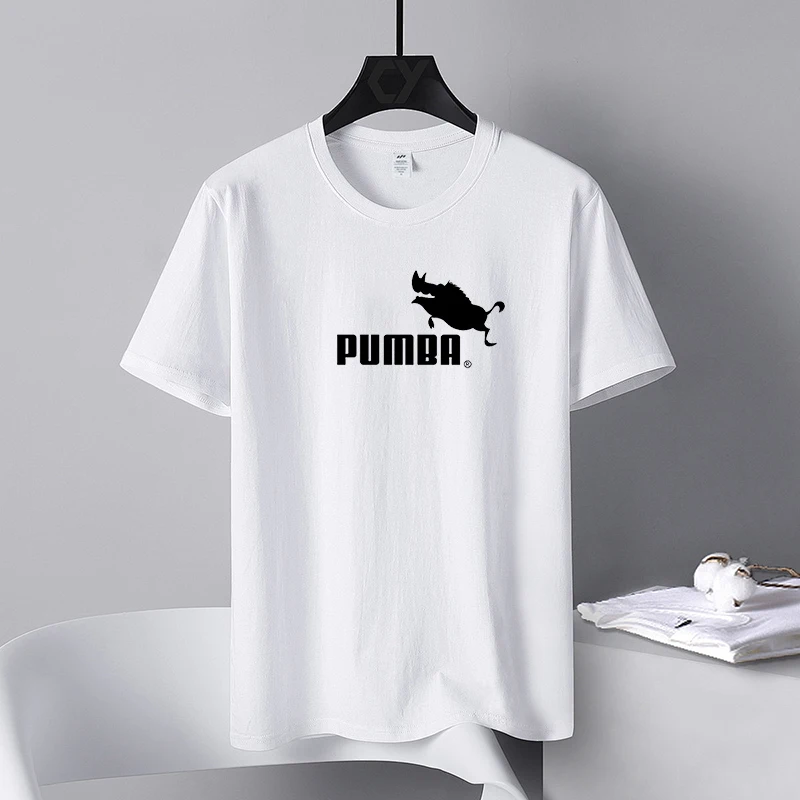 Men's Clothing 100% Cotton Personalized White T-Shirts Graphic Pumba Short Sleeve Tee Y2k Summer Tops Gifts for Boyfriend
Men's Clothing 100% Cotton Personalized White T-Shirts Graphic Pumba Short Sleeve Tee Y2k Summer Tops Gifts for Boyfriend