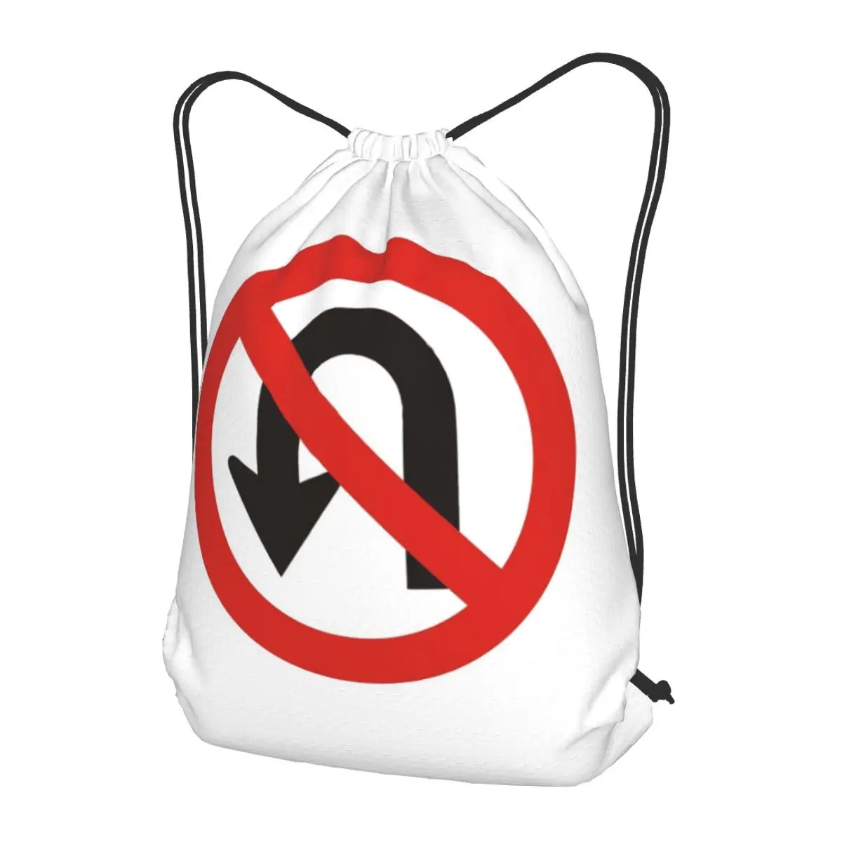 No U-Turn Sign Backpacks Fashion Drawstring Bundle Pocket Sports Bag Book Bags for Travel School
No U-Turn Sign Backpacks Fashion Drawstring Bundle Pocket Sports Bag Book Bags for Travel School