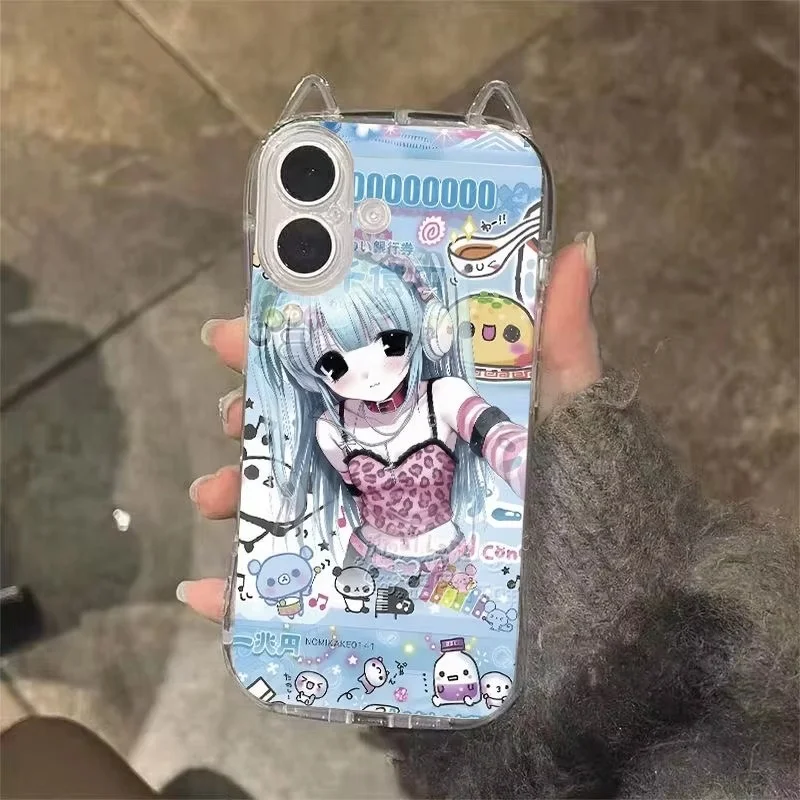 3D Cute Girl Rabbit Ears Phone Case iphone 17 16 15 14 13 12 11 Pro Max Plus full Screen Small Animal Amusement Park Cover
3D Cute Girl Rabbit Ears Phone Case iphone 17 16 15 14 13 12 11 Pro Max Plus full Screen Small Animal Amusement Park Cover