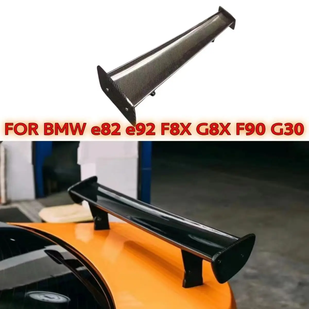 For BMW M3 M4 M5 M6 Spoiler E92 E93 E46 GTS Style 100% Carbon Fiber Universal Highquality Rear Wing Revozport
For BMW M3 M4 M5 M6 Spoiler E92 E93 E46 GTS Style 100% Carbon Fiber Universal Highquality Rear Wing Revozport