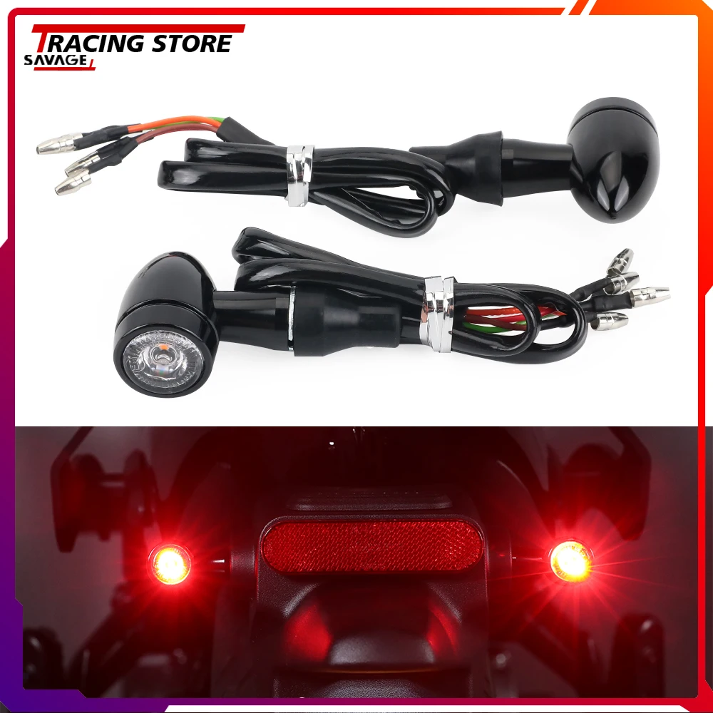 For MV Agusta Benelli Harley Moto Guzzi HONDA BMW SUZUKI KAWASAKI YAMAHA Cafe Racer Universal Motorcycle LED Turn Signal Light
For MV Agusta Benelli Harley Moto Guzzi HONDA BMW SUZUKI KAWASAKI YAMAHA Cafe Racer Universal Motorcycle LED Turn Signal Light