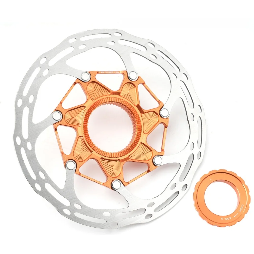 Bike brake centerlock disc 140mm 160mm compatible with mountain and road bikes steel with heat dissipation fins
Bike brake centerlock disc 140mm 160mm compatible with mountain and road bikes steel with heat dissipation fins