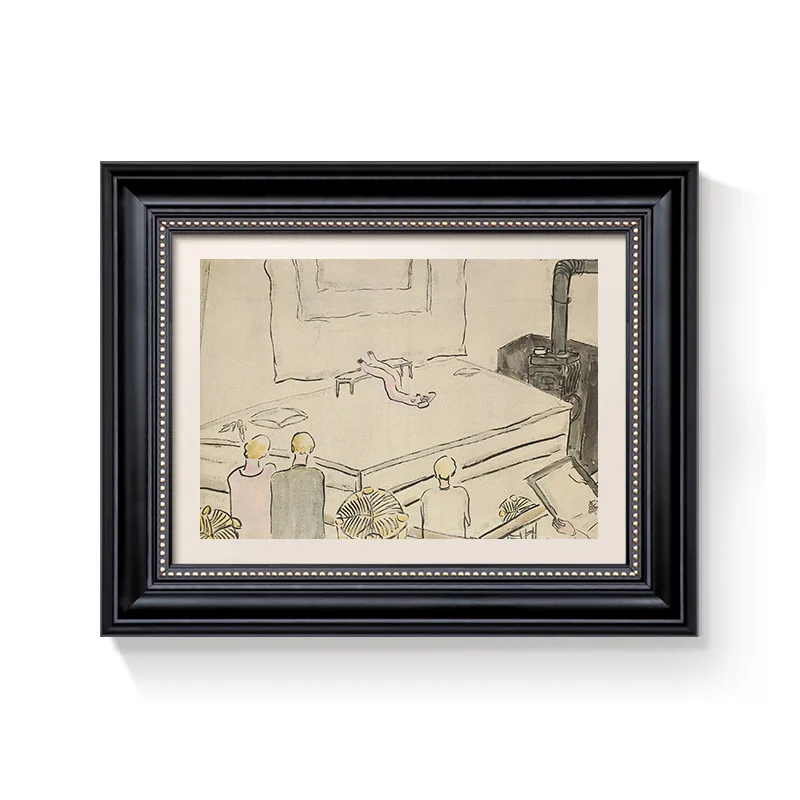 Non-nail antique bathroom moisture-proof decorative painting designer model looks good
Non-nail antique bathroom moisture-proof decorative painting designer model looks good