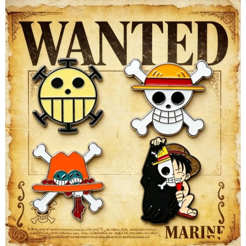 2pcs One Piece Luffy Anime Lapel Pins Set Enamel Brooches for Backpack Men Women Jewelry Accessory Cool Anime Badges
2pcs One Piece Luffy Anime Lapel Pins Set Enamel Brooches for Backpack Men Women Jewelry Accessory Cool Anime Badges