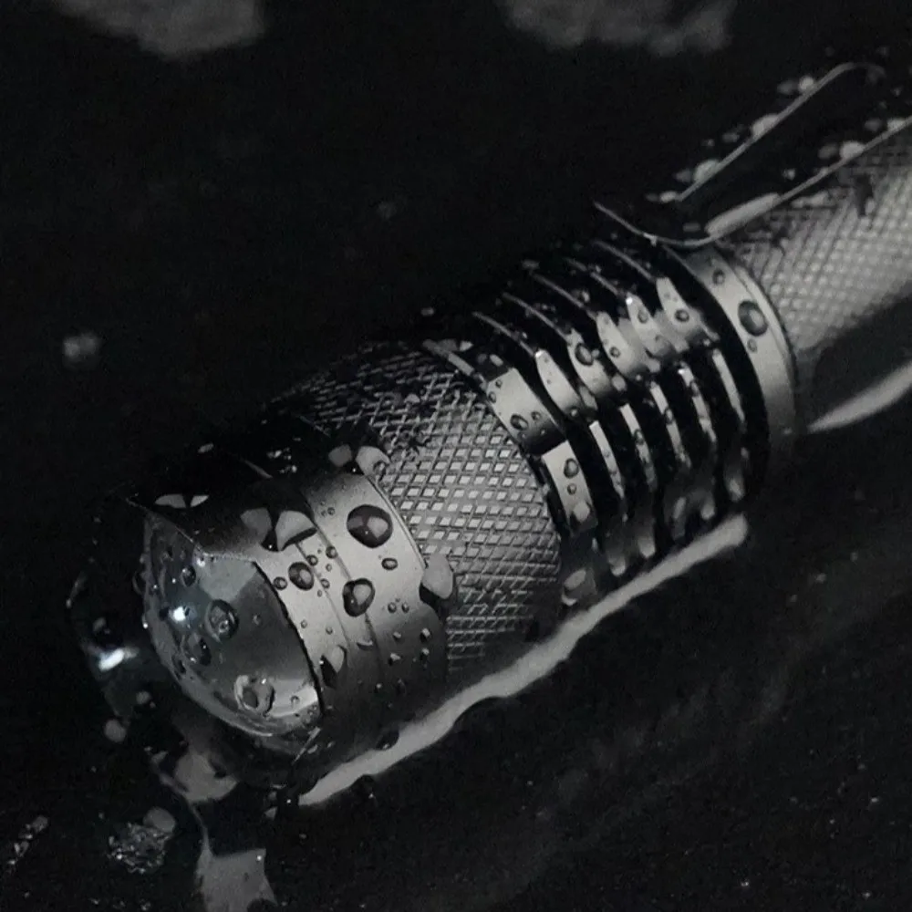 Aluminum Alloy LED Zoom Flashlight Metal Pocket Clip Waterproof High Lumen Outdoor Torch Adjustable Focus Super Bright
Aluminum Alloy LED Zoom Flashlight Metal Pocket Clip Waterproof High Lumen Outdoor Torch Adjustable Focus Super Bright