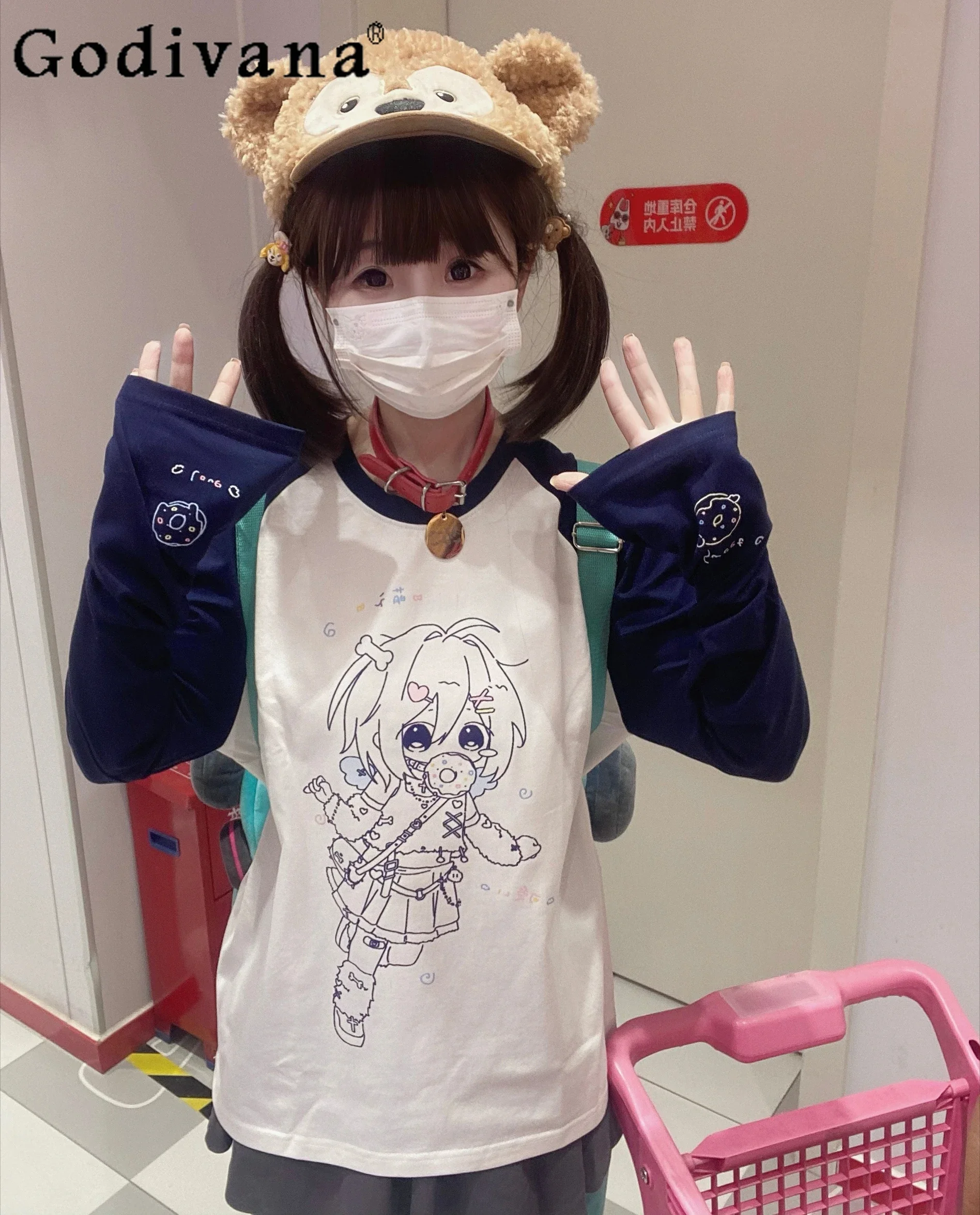 Original Japanese Y2k Cotton Hoodies Women's Spring Autumn Loose Anime Printed Pullover Student Kawaii Long-sleeved T-shirt
Original Japanese Y2k Cotton Hoodies Women's Spring Autumn Loose Anime Printed Pullover Student Kawaii Long-sleeved T-shirt
