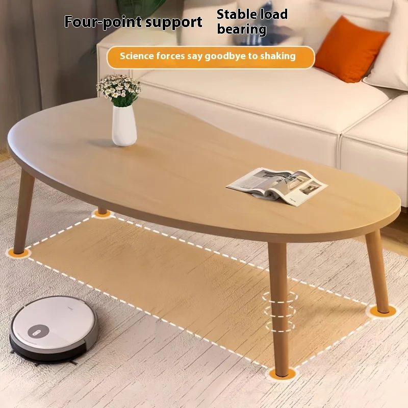 Modern Style Small Coffee Table, Minimalist Solid Wood Design, Durable Wooden Structure, Arc-Shaped End Table/Sofa Side Table/Li
Modern Style Small Coffee Table, Minimalist Solid Wood Design, Durable Wooden Structure, Arc-Shaped End Table/Sofa Side Table/Li