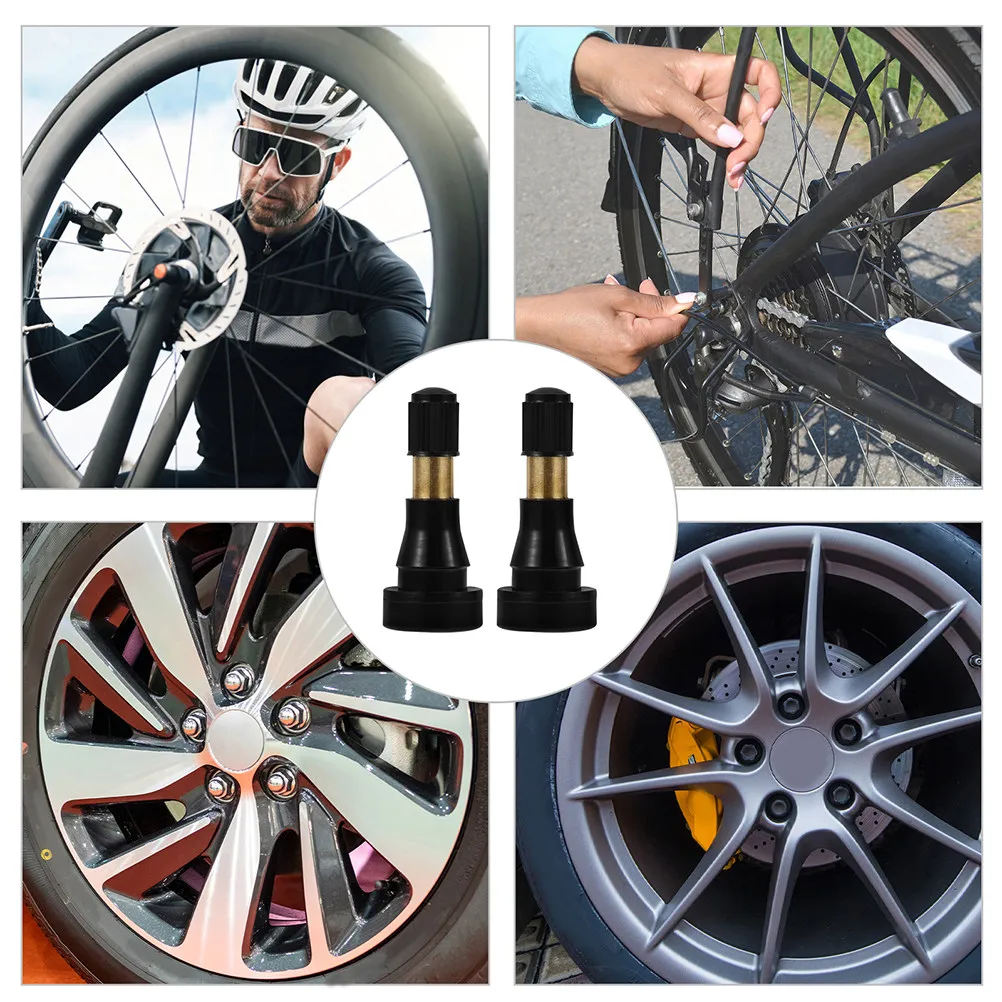 5Pcs Tubeless Tire Valves Rubber Stem High Pressure Valve for Automobiles Snap in Installation Wear Resistant Reliable
5Pcs Tubeless Tire Valves Rubber Stem High Pressure Valve for Automobiles Snap in Installation Wear Resistant Reliable