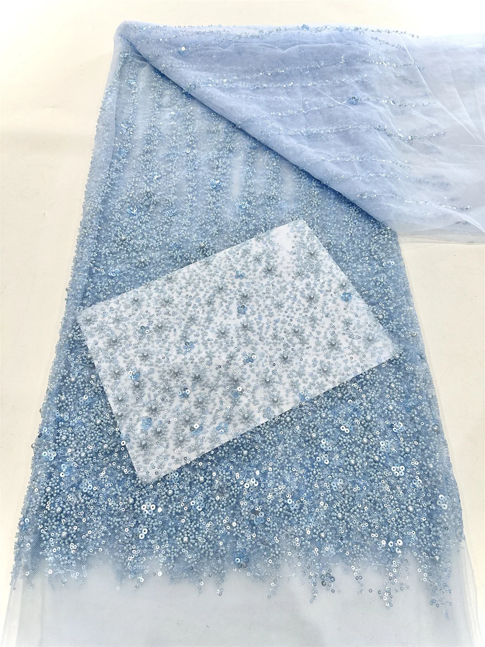 African Lace Fabric 2025 High Quality French 3D Sequins Embroidery Beads Tulle Lace Fabric For Party Dress ST57AB-2
African Lace Fabric 2025 High Quality French 3D Sequins Embroidery Beads Tulle Lace Fabric For Party Dress ST57AB-2