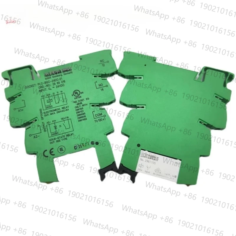 Relay PLC-BSC-24DC/21 NO.2961105+Base 2966016 2966171
Relay PLC-BSC-24DC/21 NO.2961105+Base 2966016 2966171