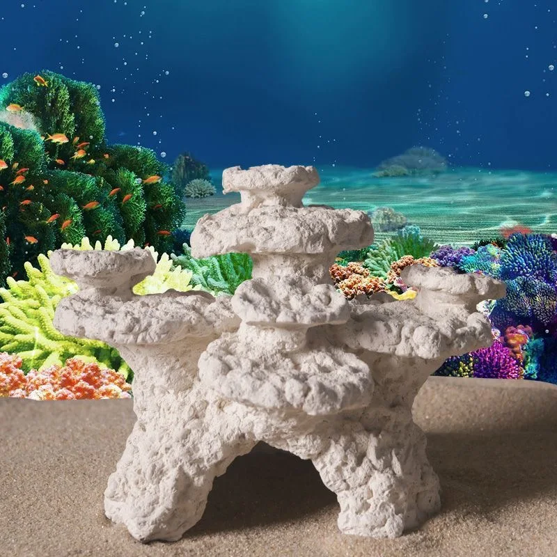 Marine aquarium scenery stones, coral bases for seawater, shelters for fish and shrimp, artificial stones for fish tanks
Marine aquarium scenery stones, coral bases for seawater, shelters for fish and shrimp, artificial stones for fish tanks