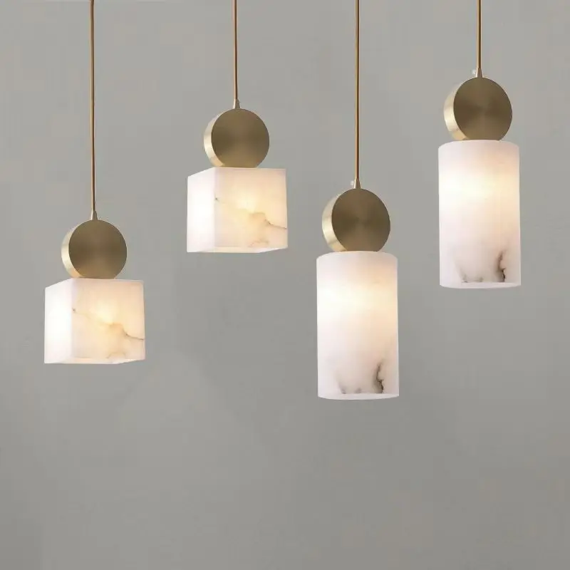 Elegant Natural High-End Marble Full-Copper Pendant Lamp for Bedroom Dining Room Study Living Room - Room Decoration Lighting
Elegant Natural High-End Marble Full-Copper Pendant Lamp for Bedroom Dining Room Study Living Room - Room Decoration Lighting