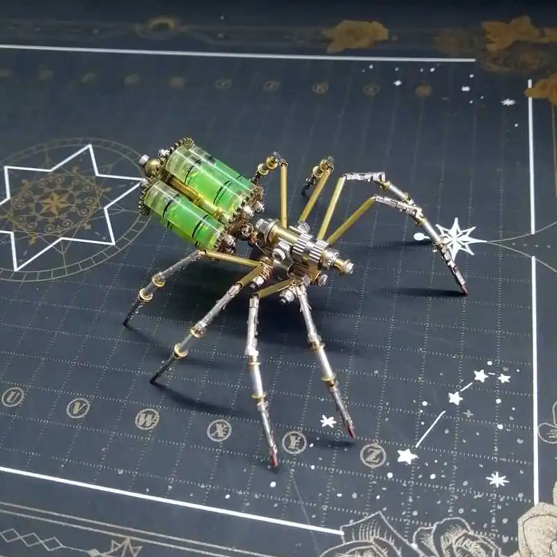 Mechanical Spider 3D Puzzle Metal Model Building Kit Steampunk Insects DIY Assembly Toy Gift
Mechanical Spider 3D Puzzle Metal Model Building Kit Steampunk Insects DIY Assembly Toy Gift