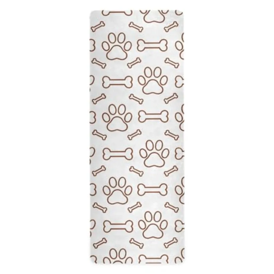 Bones Dog Paw Print Yoga Mat Non Slip Thick Eco Friendly Rubber Workout Foldable Yoga Mat Women Exercise
Bones Dog Paw Print Yoga Mat Non Slip Thick Eco Friendly Rubber Workout Foldable Yoga Mat Women Exercise
