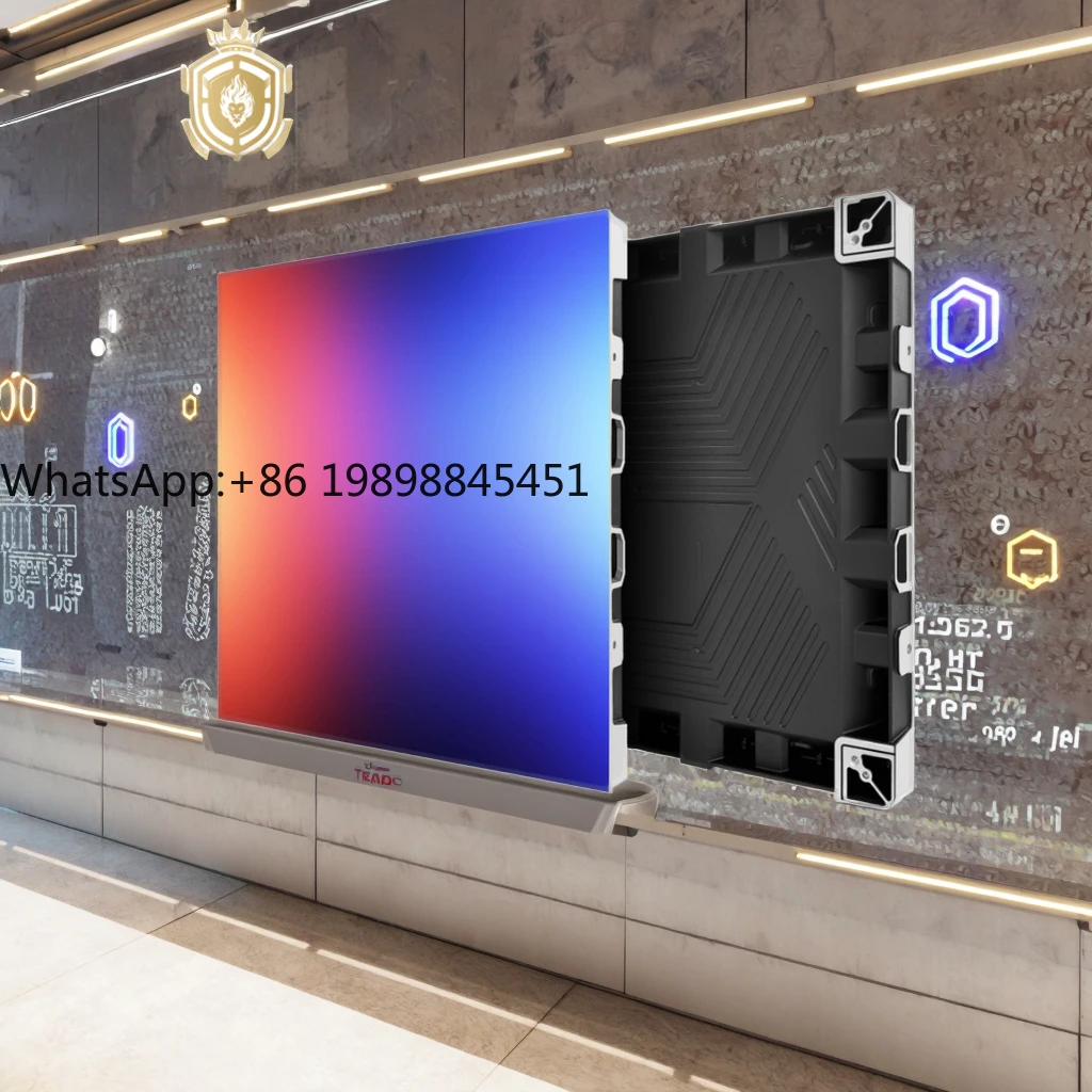 Broadcast Studio LED Display Panel for Mall TV Studio Sets and Backdrops
Broadcast Studio LED Display Panel for Mall TV Studio Sets and Backdrops