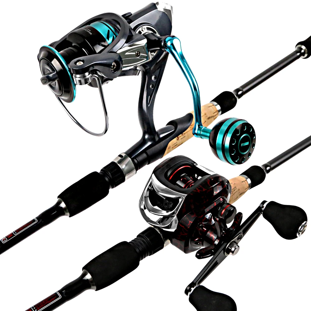High Carbon Fiber Fishing Rod and Reel Combo 2 Section Carbon Fiber Spinning Casting Fishing Rod Lure Fishing Pole Pesca
High Carbon Fiber Fishing Rod and Reel Combo 2 Section Carbon Fiber Spinning Casting Fishing Rod Lure Fishing Pole Pesca