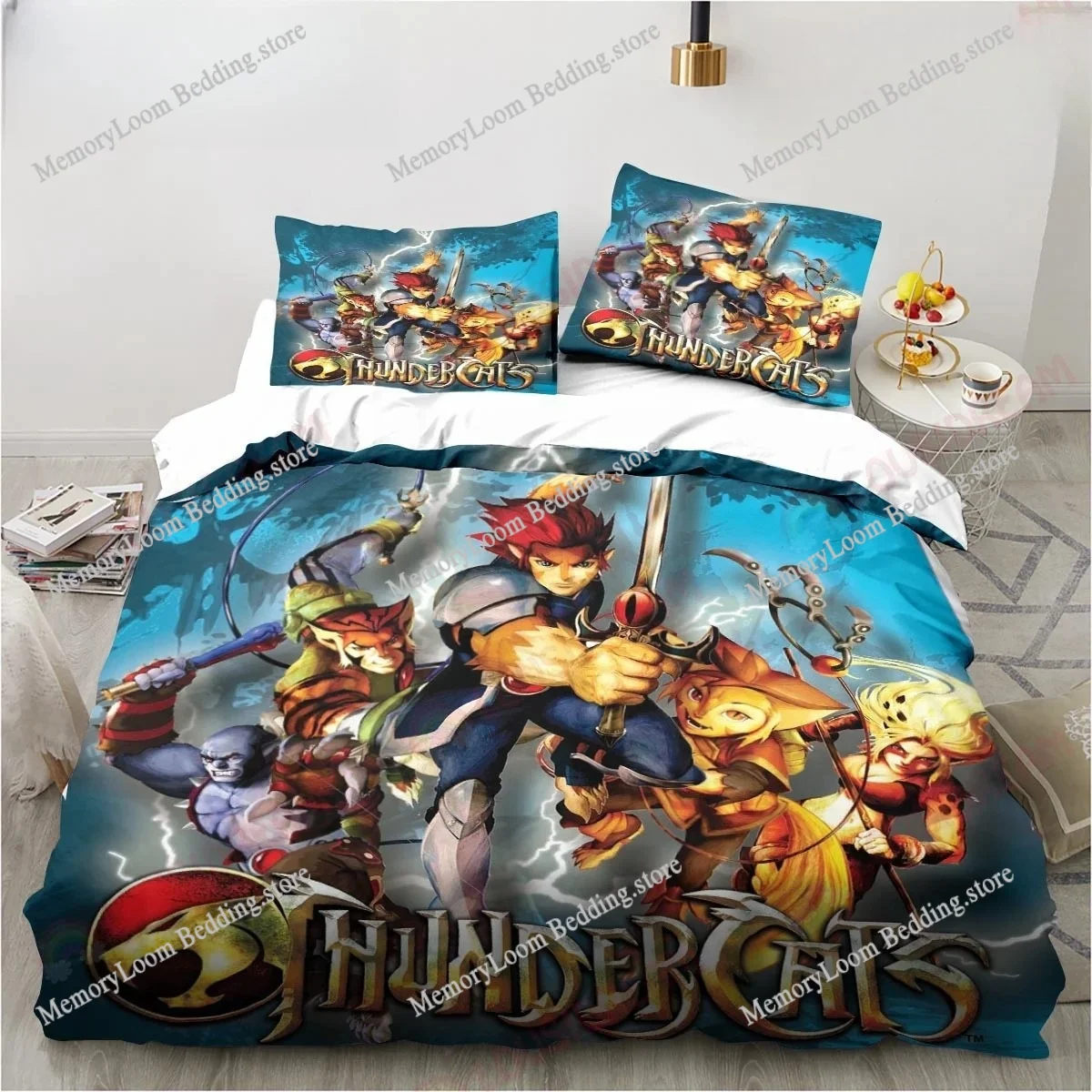 Cartoon Thundercats Bedding Set Sheet King Twin Double Child Bedding Set Mircofiber or Polyester Duvet Cover Set Home Textiles
Cartoon Thundercats Bedding Set Sheet King Twin Double Child Bedding Set Mircofiber or Polyester Duvet Cover Set Home Textiles