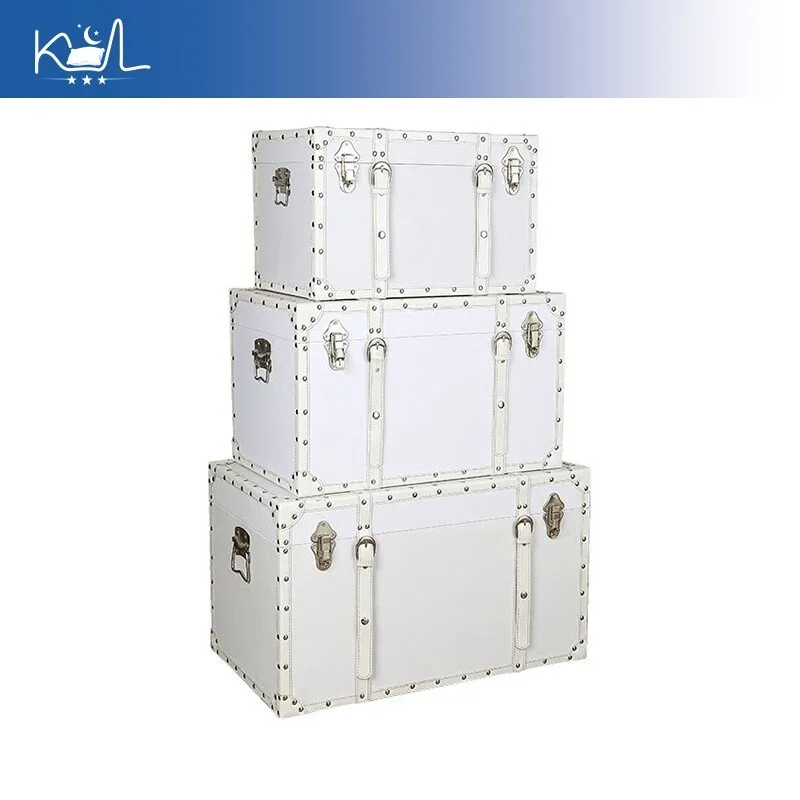 White Vintage European Style Treasure Storage Chest, Multi-functional Handheld Decorative Trunk Bedroom Closet & Model Room
White Vintage European Style Treasure Storage Chest, Multi-functional Handheld Decorative Trunk Bedroom Closet & Model Room