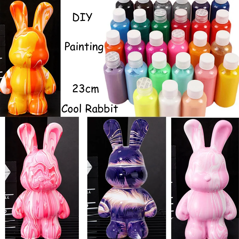 Creative Fluid Painting Cool Bear Diy Flowing Color Acrylic Paint Set Fluid Rabbit Paint Creative Hand Trend Hand
Creative Fluid Painting Cool Bear Diy Flowing Color Acrylic Paint Set Fluid Rabbit Paint Creative Hand Trend Hand