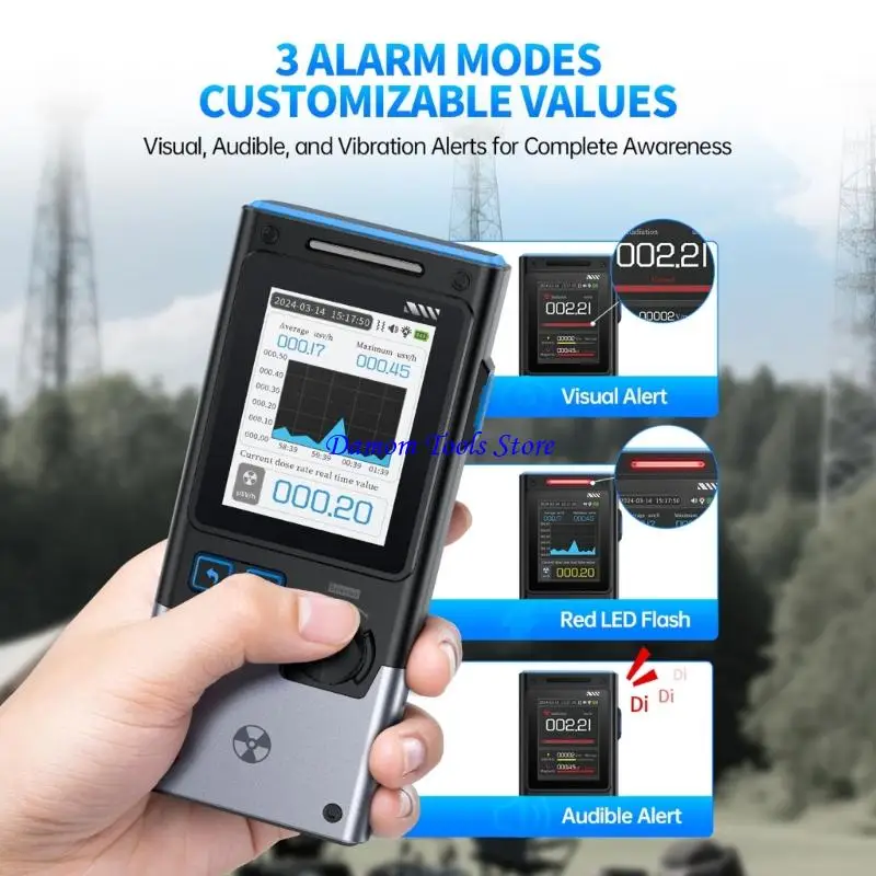 57BE Digital Multifunction Meter High Accuracy Nuclear Detectors for Residential Use