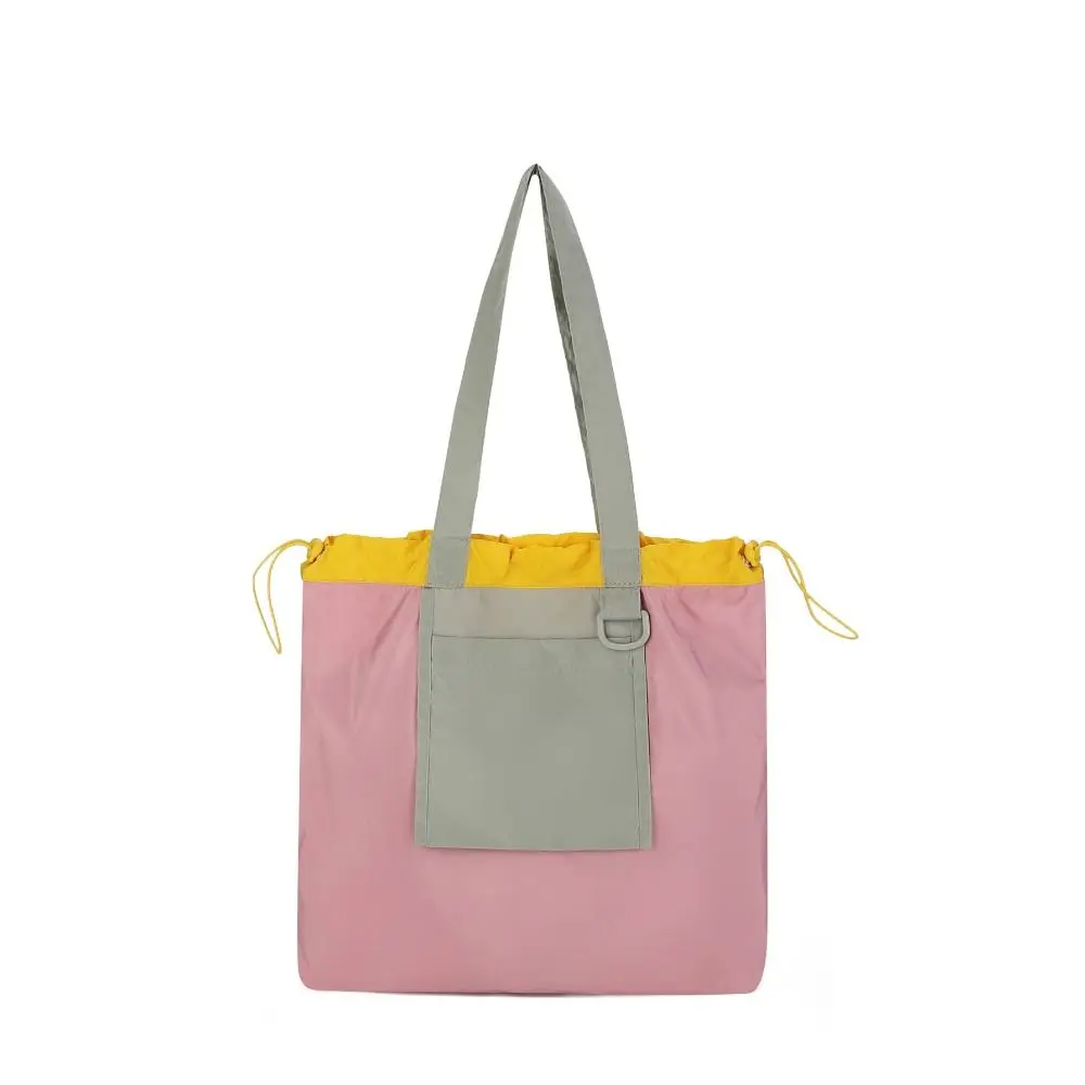 Colored Foldable Shopping Bag Reusable Large Capacity Pocket Handbag Environment-Friendly Waterproof Drawstring Tote Bag Outdoor
Colored Foldable Shopping Bag Reusable Large Capacity Pocket Handbag Environment-Friendly Waterproof Drawstring Tote Bag Outdoor