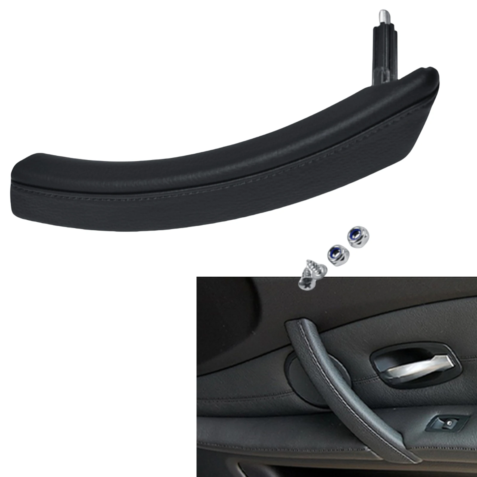 Inner Door Handle Cover Inner Door Handle Assembly Trim For BMW E60 E61 2006-2010
Inner Door Handle Cover Inner Door Handle Assembly Trim For BMW E60 E61 2006-2010
