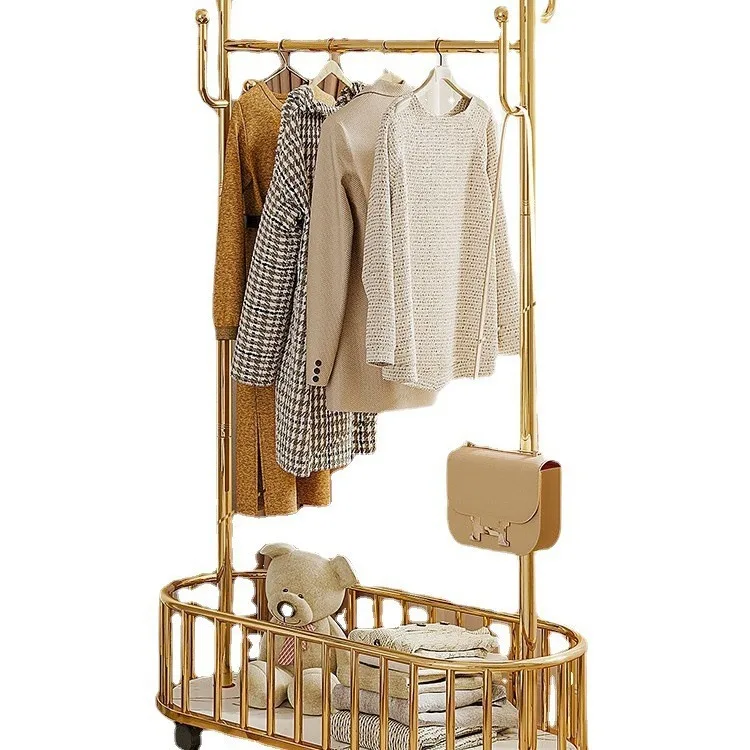 Hanger floor-to-ceiling bedroom home hanger Strong and durable mobile coat rack Multifunctional Internet celebrity clothes rack
Hanger floor-to-ceiling bedroom home hanger Strong and durable mobile coat rack Multifunctional Internet celebrity clothes rack