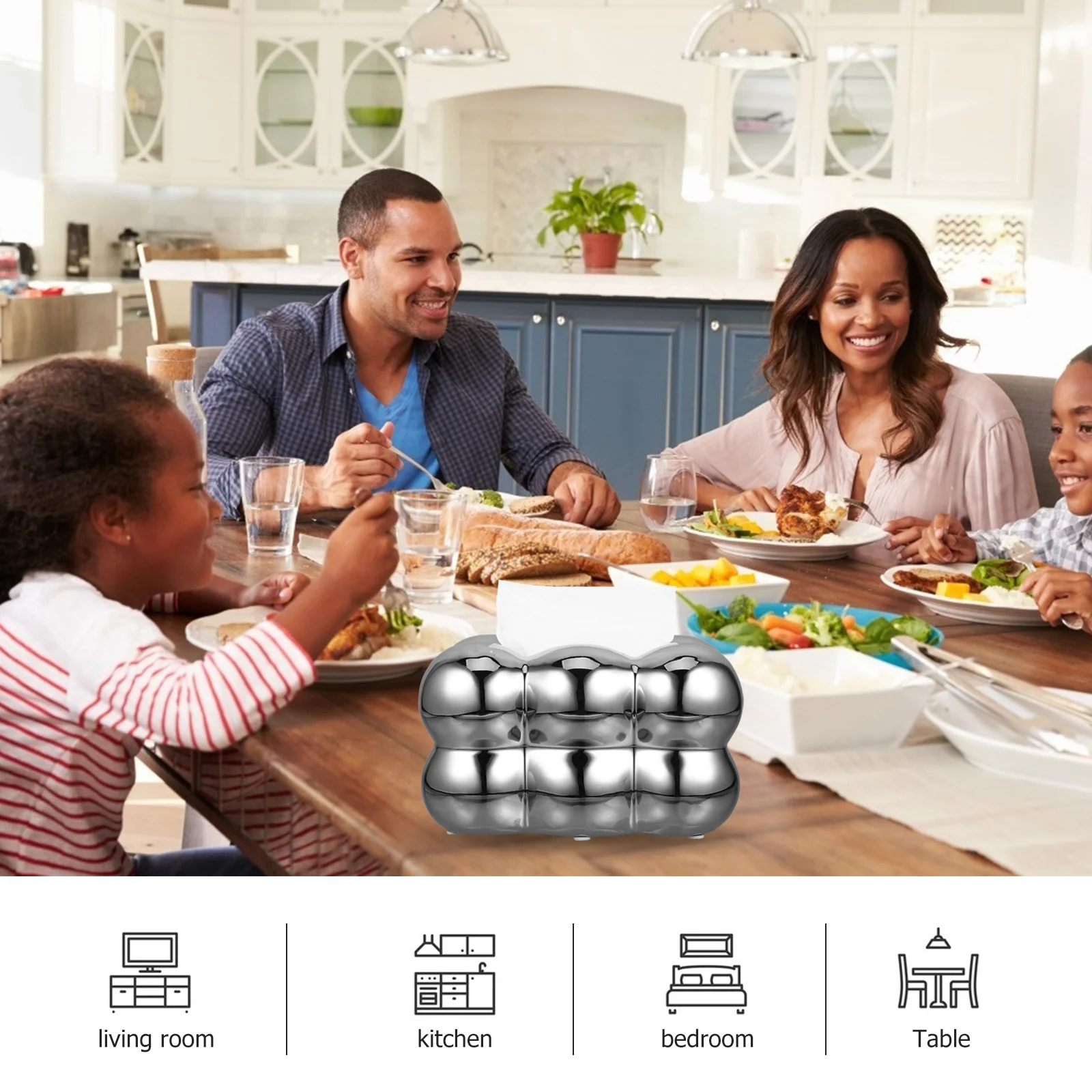 Ceramic Desktop Tissue Box Bubble Designed Napkin Holder Compact Size Large Capacity for Home Bathroom Office Use
Ceramic Desktop Tissue Box Bubble Designed Napkin Holder Compact Size Large Capacity for Home Bathroom Office Use