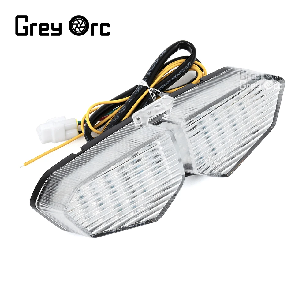 LED Rear Taillight With Turn Signals For Yamaha YZF R6 YZF-R6 2003 2004 2005 YZF R6S 2006 2007 2008 Motorcycle Brake Tail Light