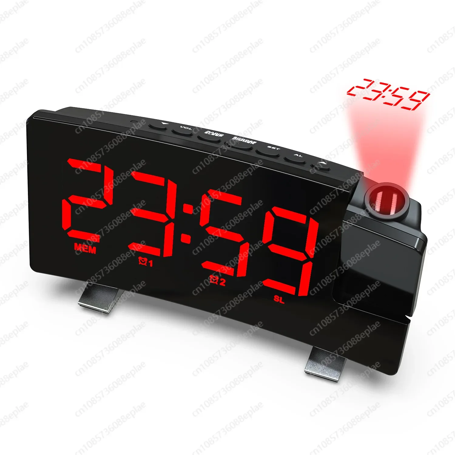 Alarm Clock Projection LED Display Electronic Digital Desk Alarm Clock Sleep Timer
Alarm Clock Projection LED Display Electronic Digital Desk Alarm Clock Sleep Timer